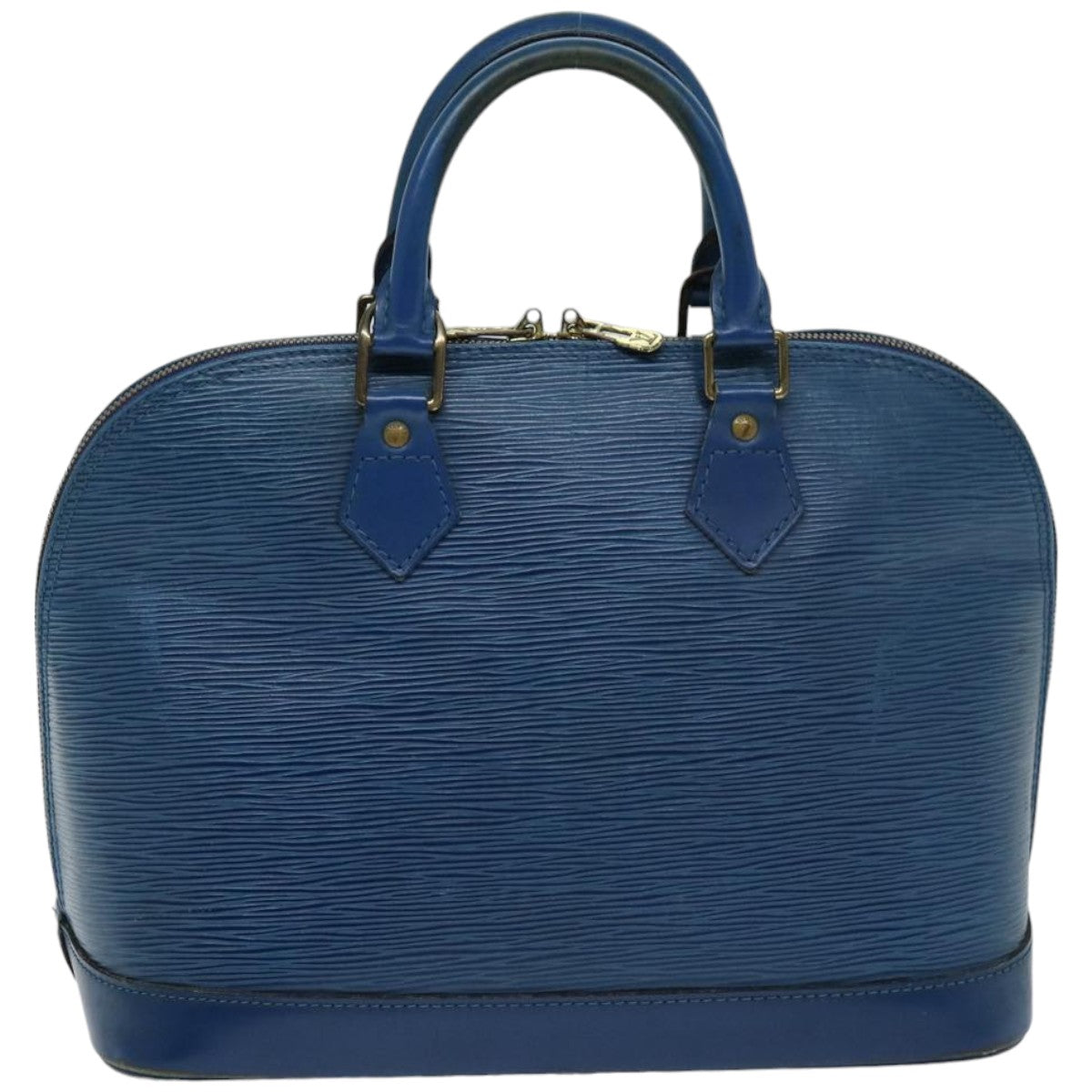 LOUIS VUITTON Epi Alma Hand Bag Toledo Blue M52145 LV 74269