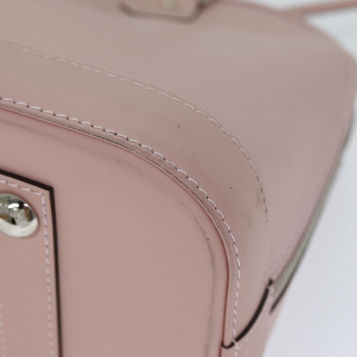LOUIS VUITTON Epi Alma PM Hand Bag Rose Claire M41323 LV 74276A
