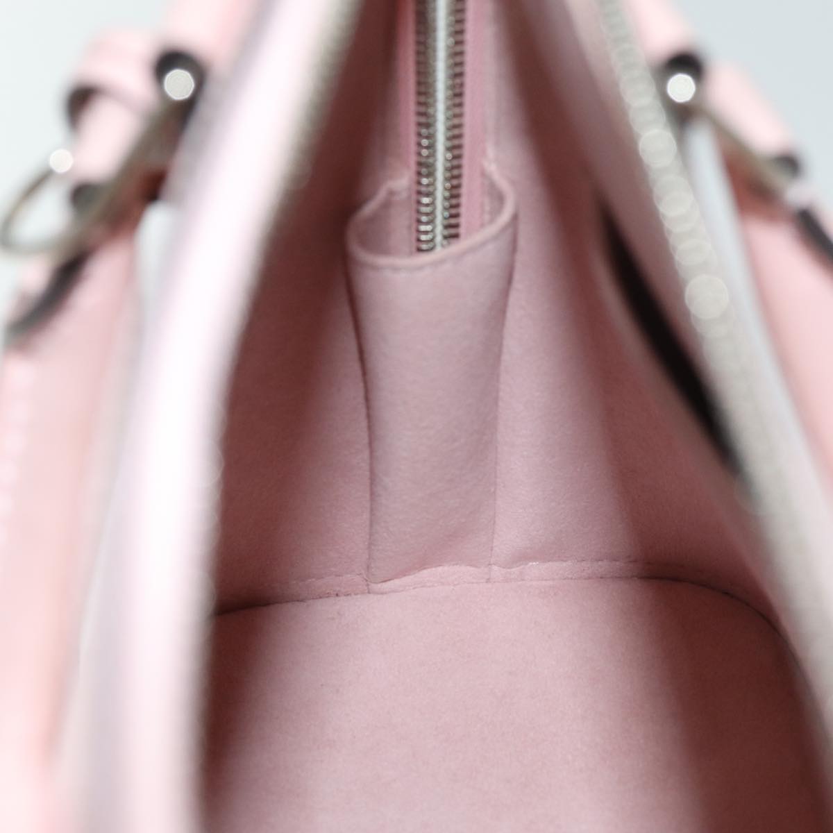 LOUIS VUITTON Epi Alma PM Hand Bag Rose Claire M41323 LV 74276A