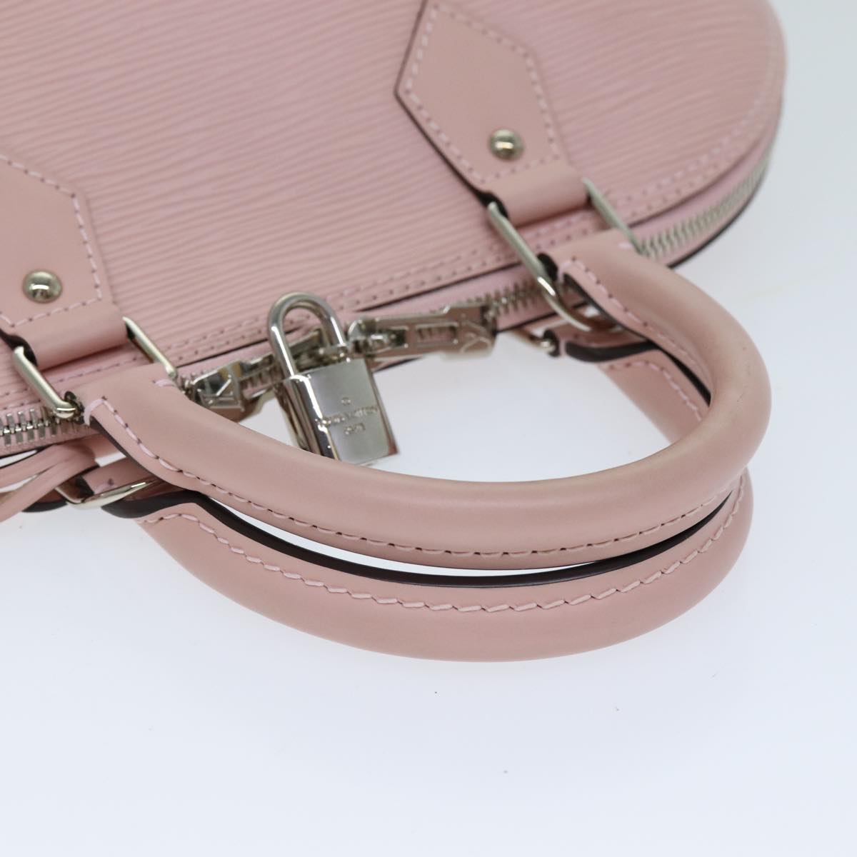 LOUIS VUITTON Epi Alma PM Hand Bag Rose Claire M41323 LV 74276A
