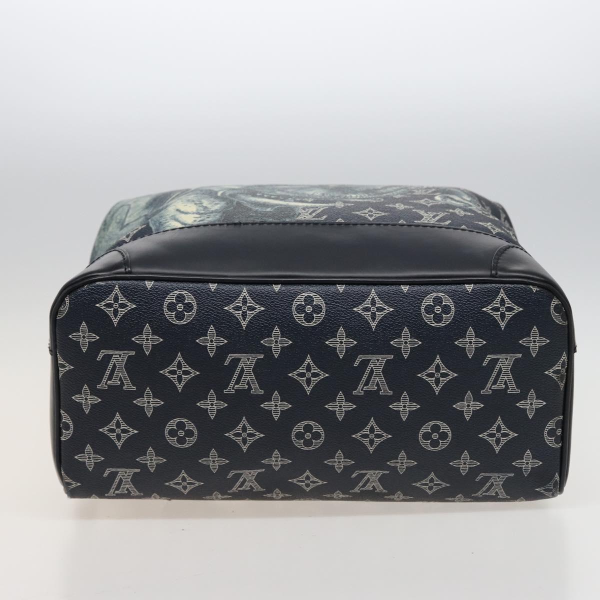 LOUIS VUITTON Monogram Savanna Steamer Backpack Black M54126 LV 74279SA