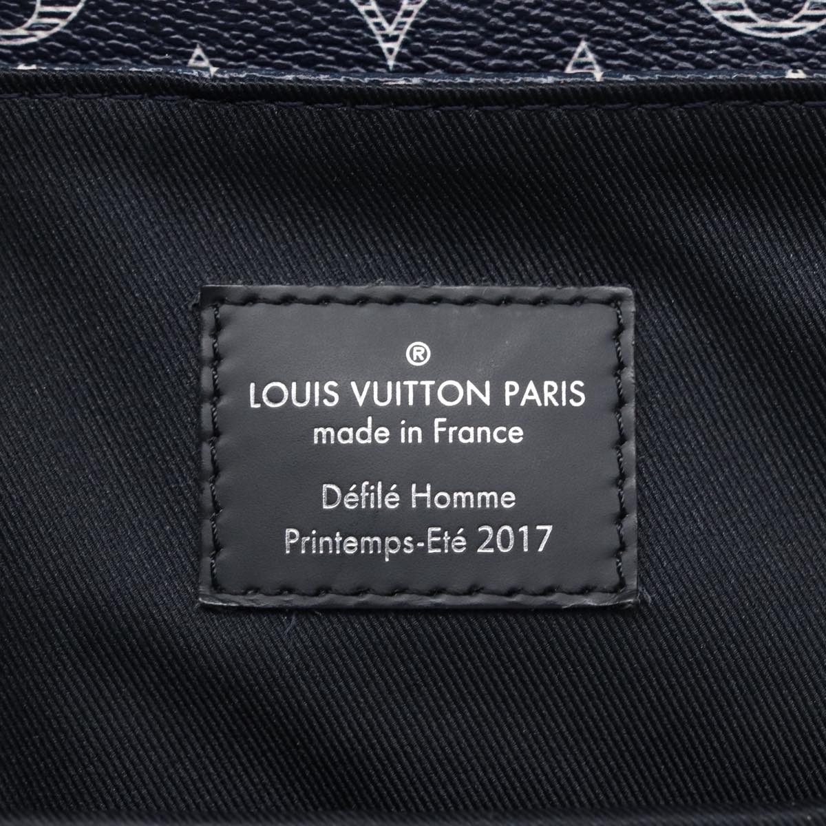 LOUIS VUITTON Monogram Savanna Steamer Backpack Black M54126 LV 74279SA