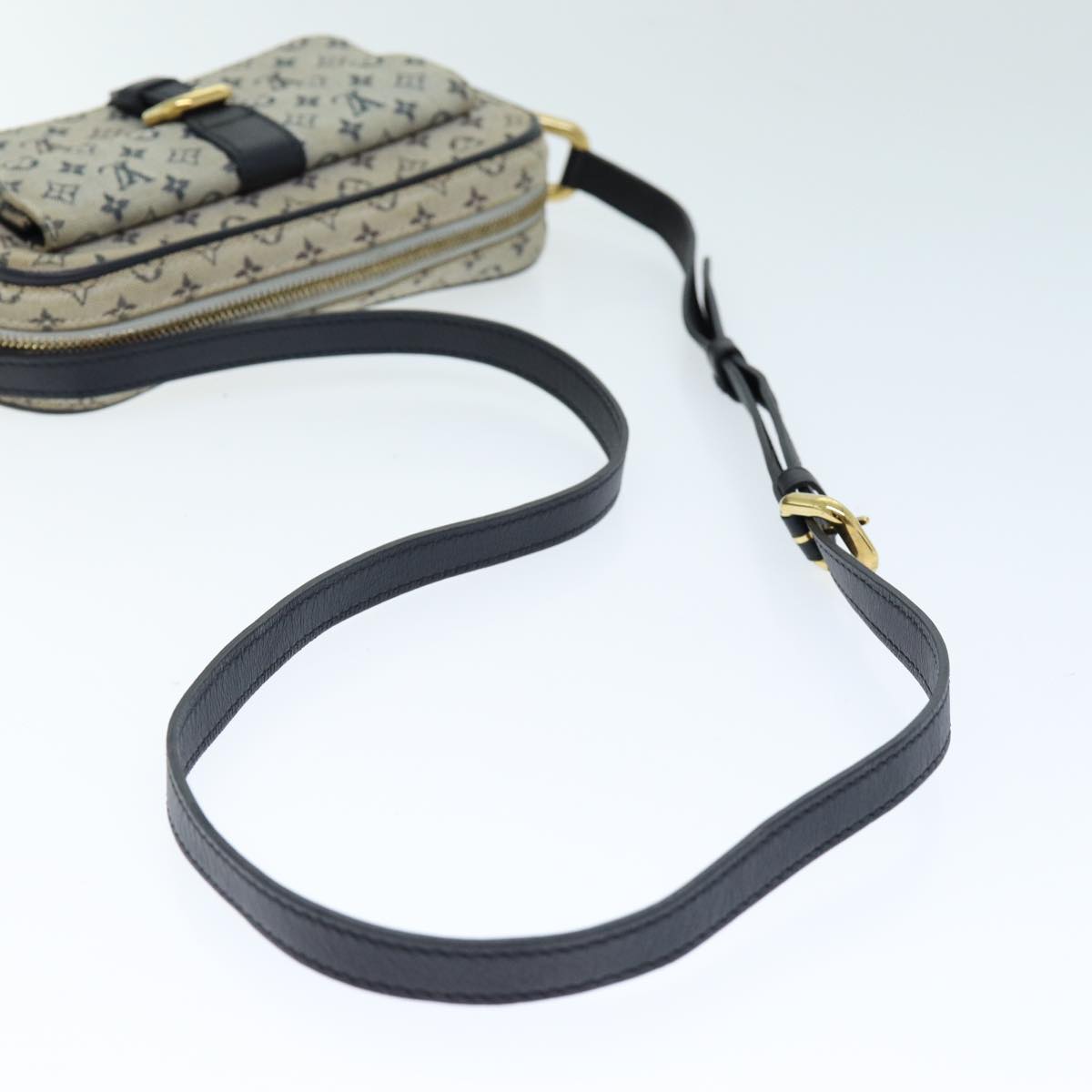 LOUIS VUITTON Monogram Mini Juliet MM Shoulder Bag Blue M92004 LV 74287