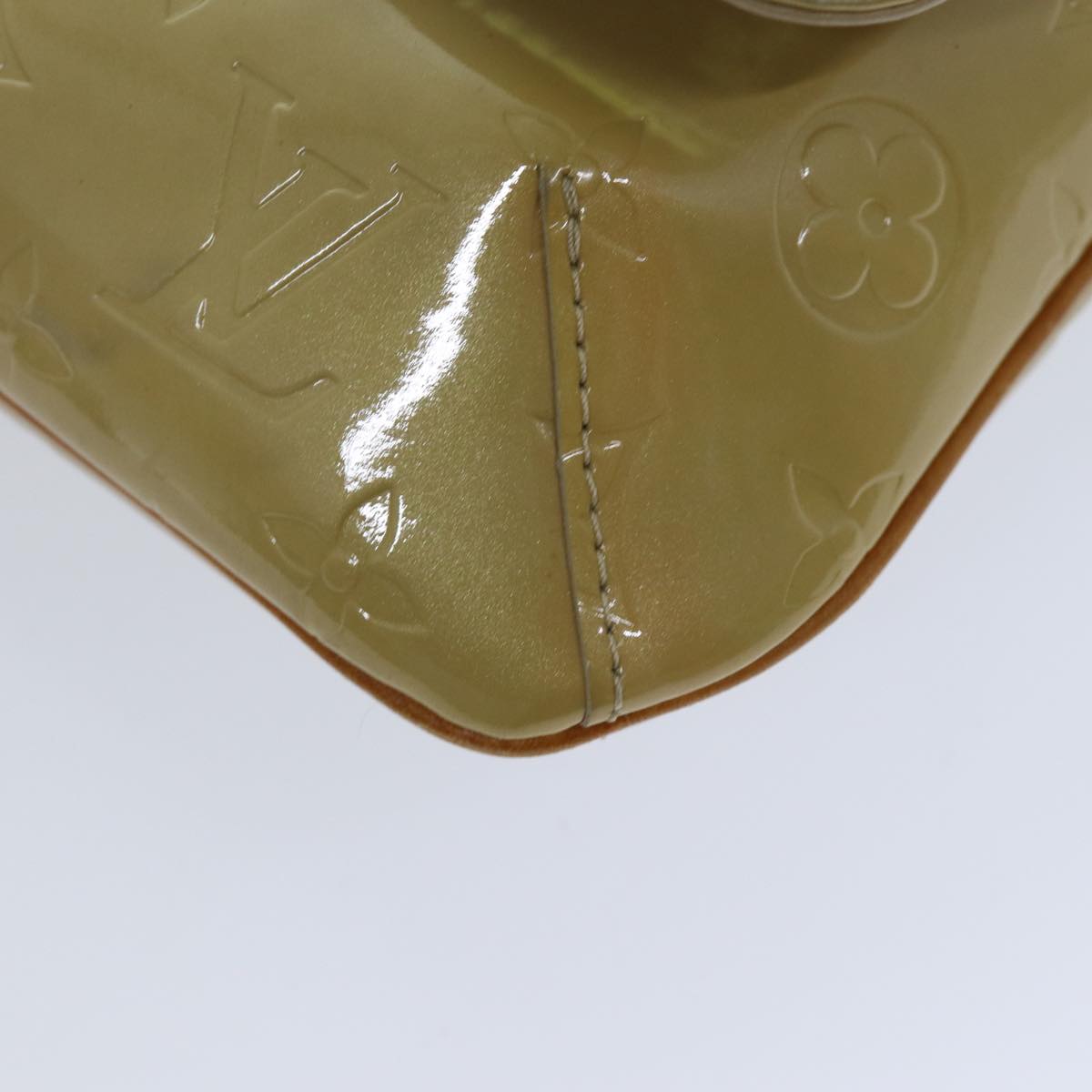 LOUIS VUITTON Monogram Vernis Thompson Street Bag Beige M91301 LV 74299