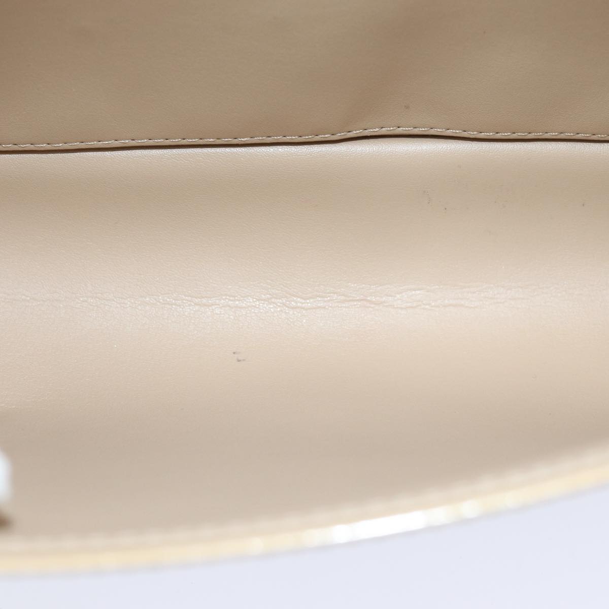 LOUIS VUITTON Monogram Vernis Thompson Street Bag Beige M91301 LV 74299