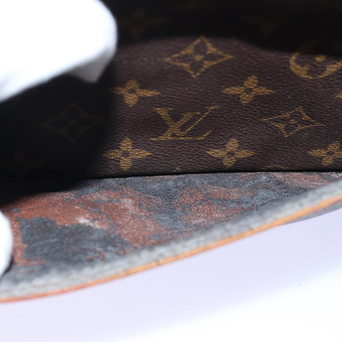LOUIS VUITTON Monogram Compiegne 23 Clutch Bag M51847 LV 74300