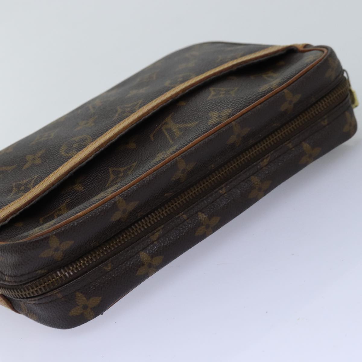 LOUIS VUITTON Monogram Compiegne 23 Clutch Bag M51847 LV 74300