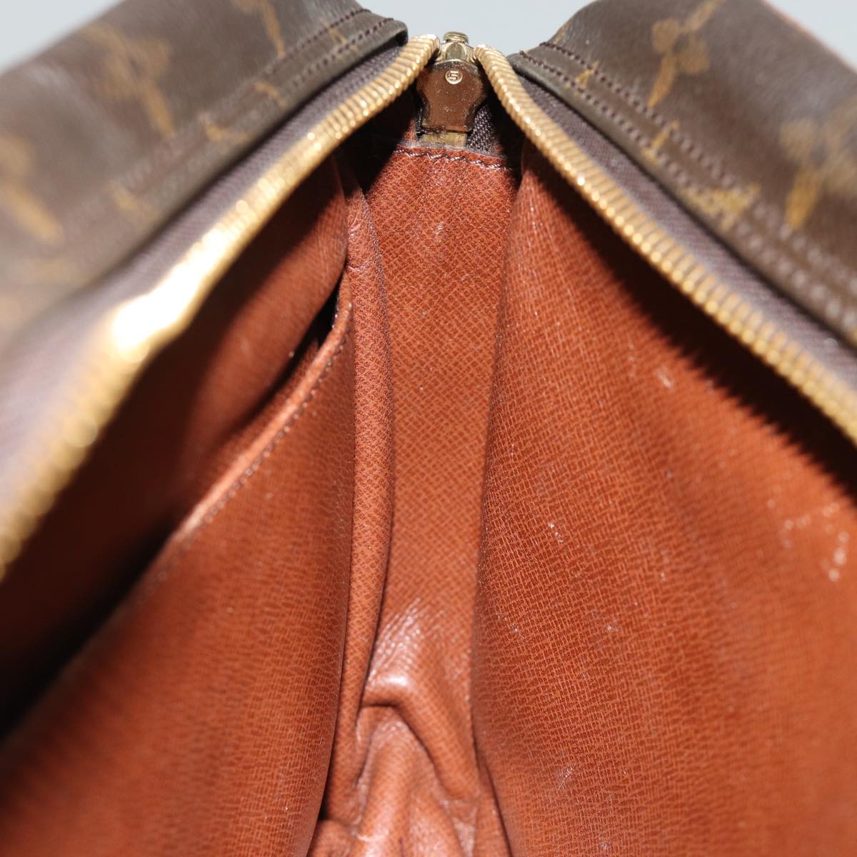 LOUIS VUITTON Monogram Compiegne 28 Clutch Bag M51845 LV 74301