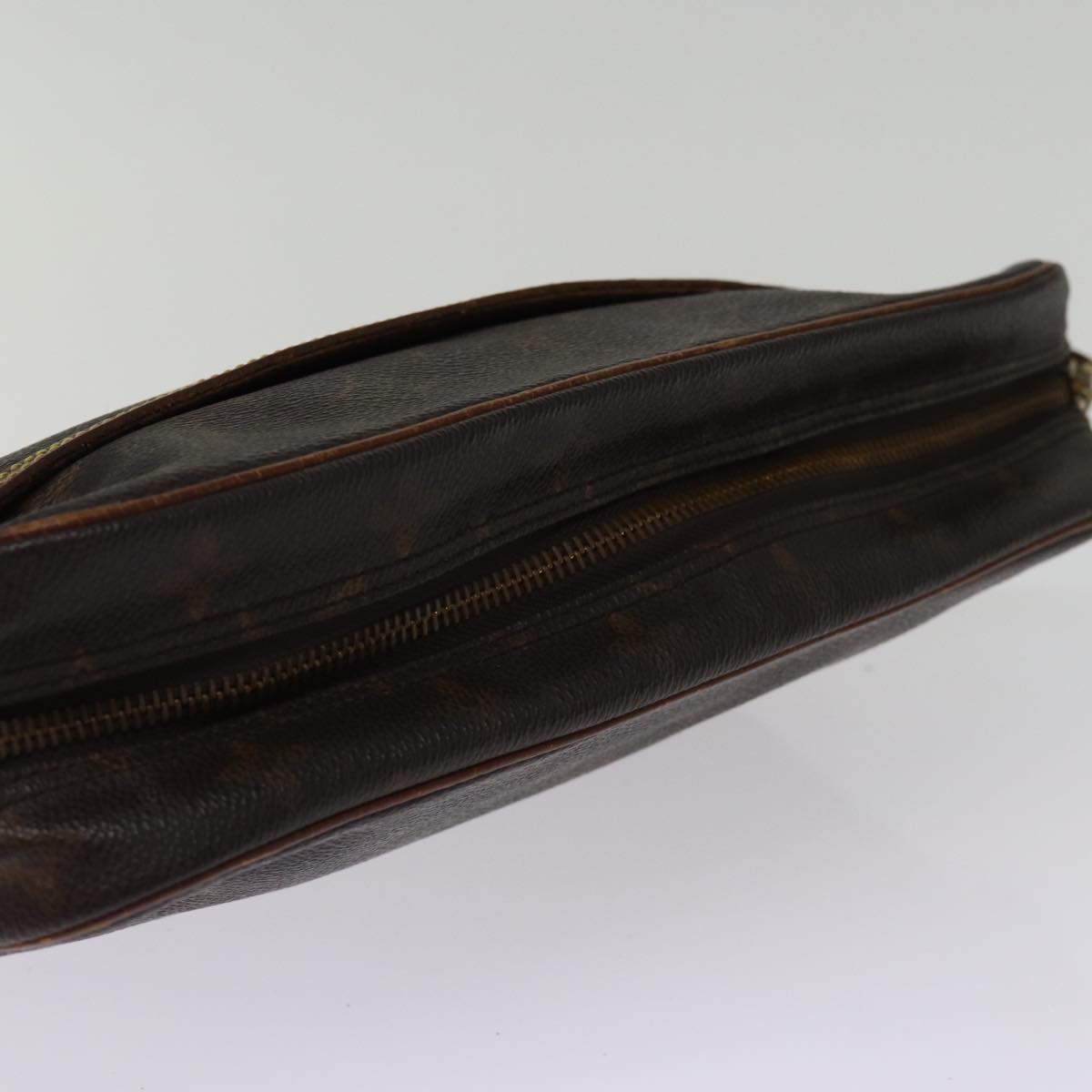LOUIS VUITTON Monogram Compiegne 28 Clutch Bag M51845 LV 74301