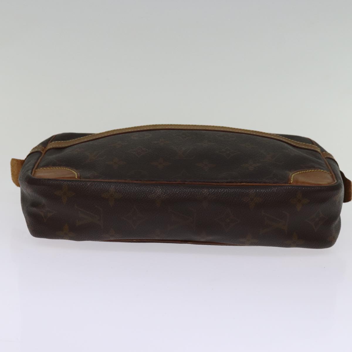 LOUIS VUITTON Monogram Compiegne 28 Clutch Bag M51845 LV 74301