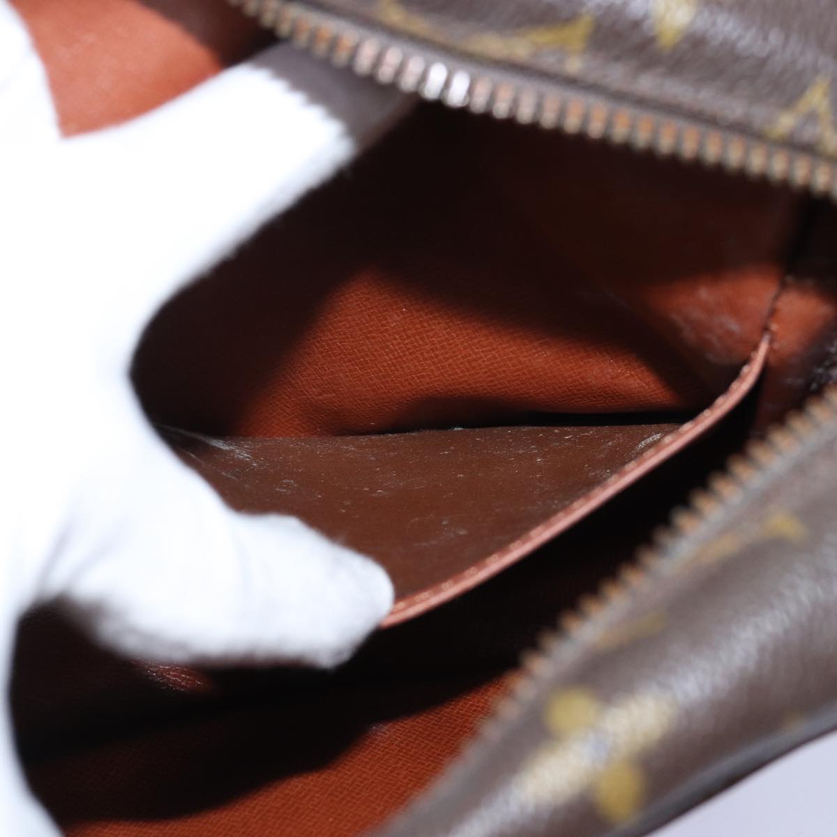LOUIS VUITTON Monogram Compiegne 28 Clutch Bag M51845 LV 74302