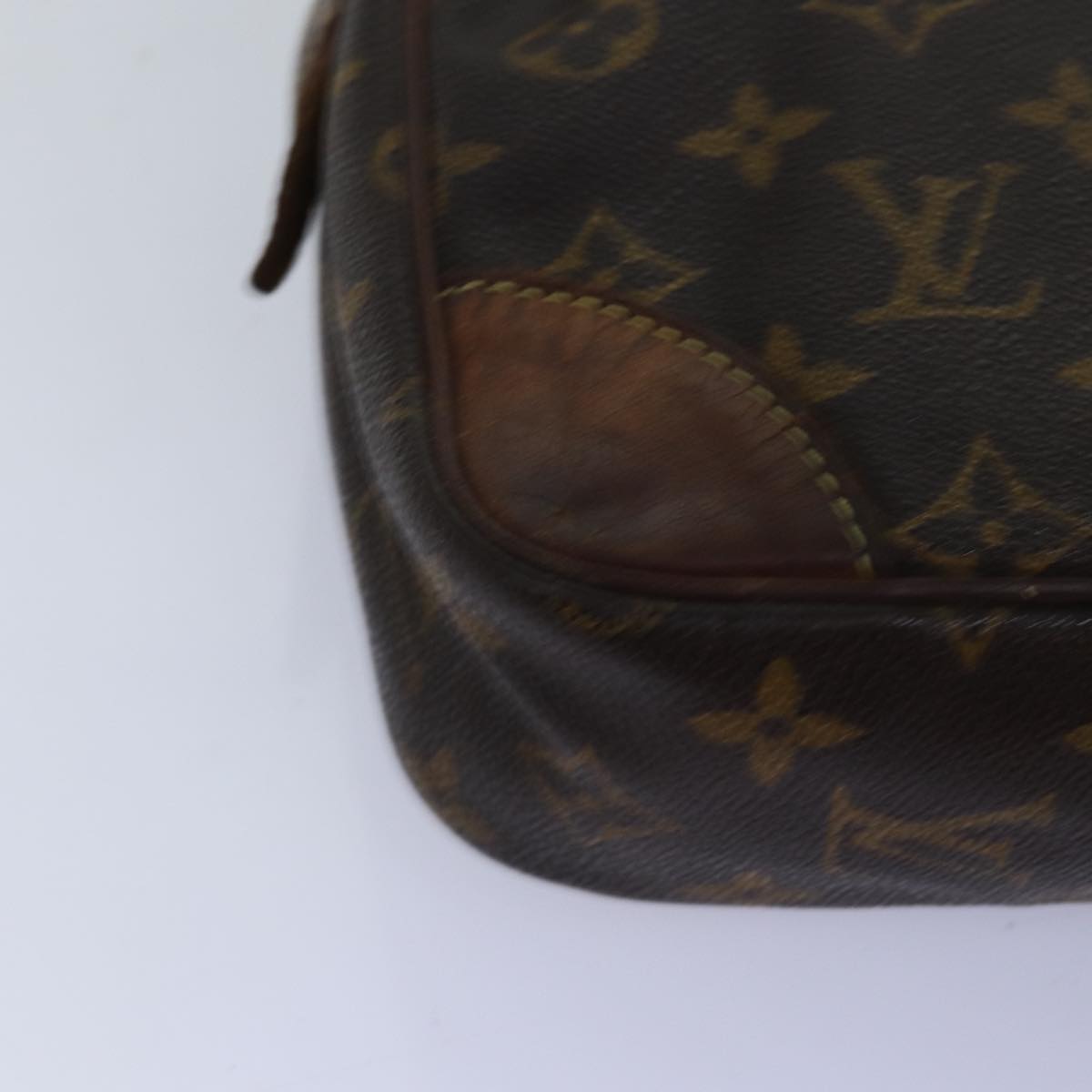 LOUIS VUITTON Monogram Compiegne 28 Clutch Bag M51845 LV 74303