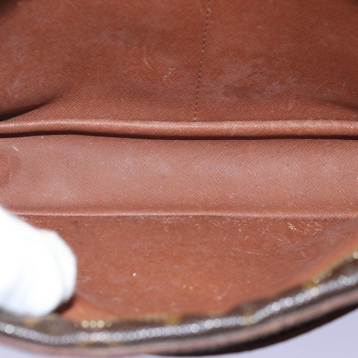 LOUIS VUITTON Monogram Compiegne 28 Clutch Bag M51845 LV 74303