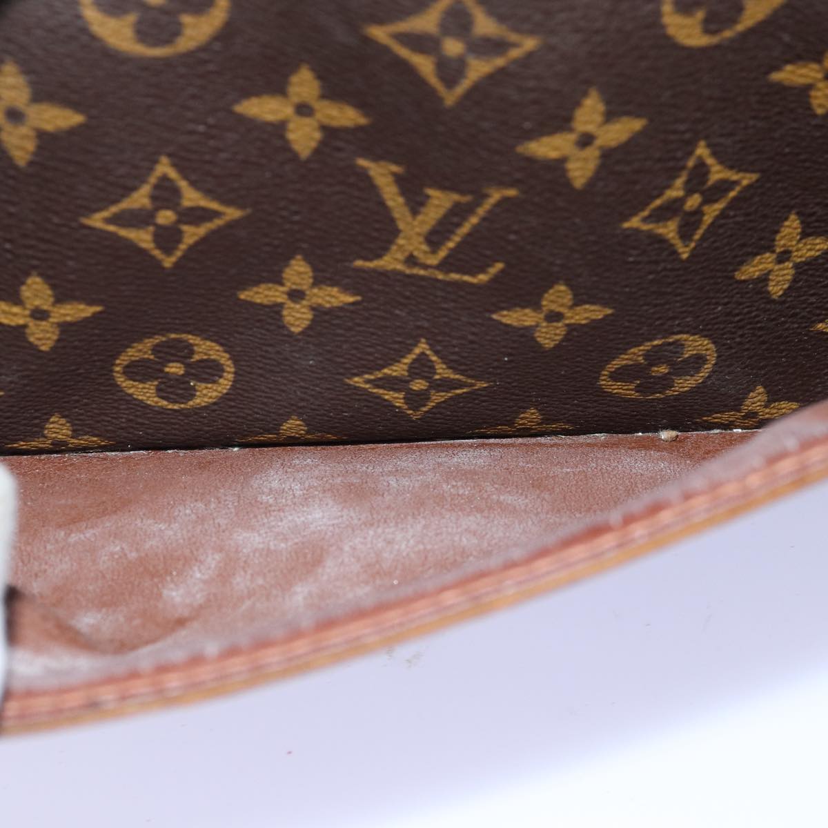 LOUIS VUITTON Monogram Compiegne 28 Clutch Bag M51845 LV 74303