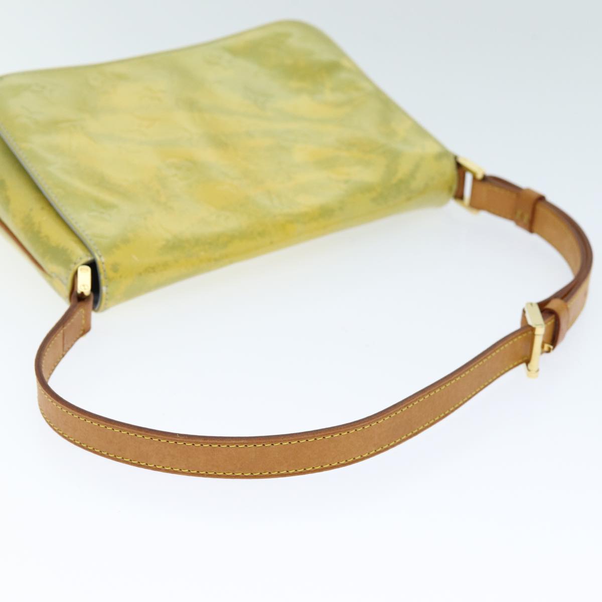 LOUIS VUITTON Monogram Vernis Thompson Street Bag Gris M91008 LV 74318