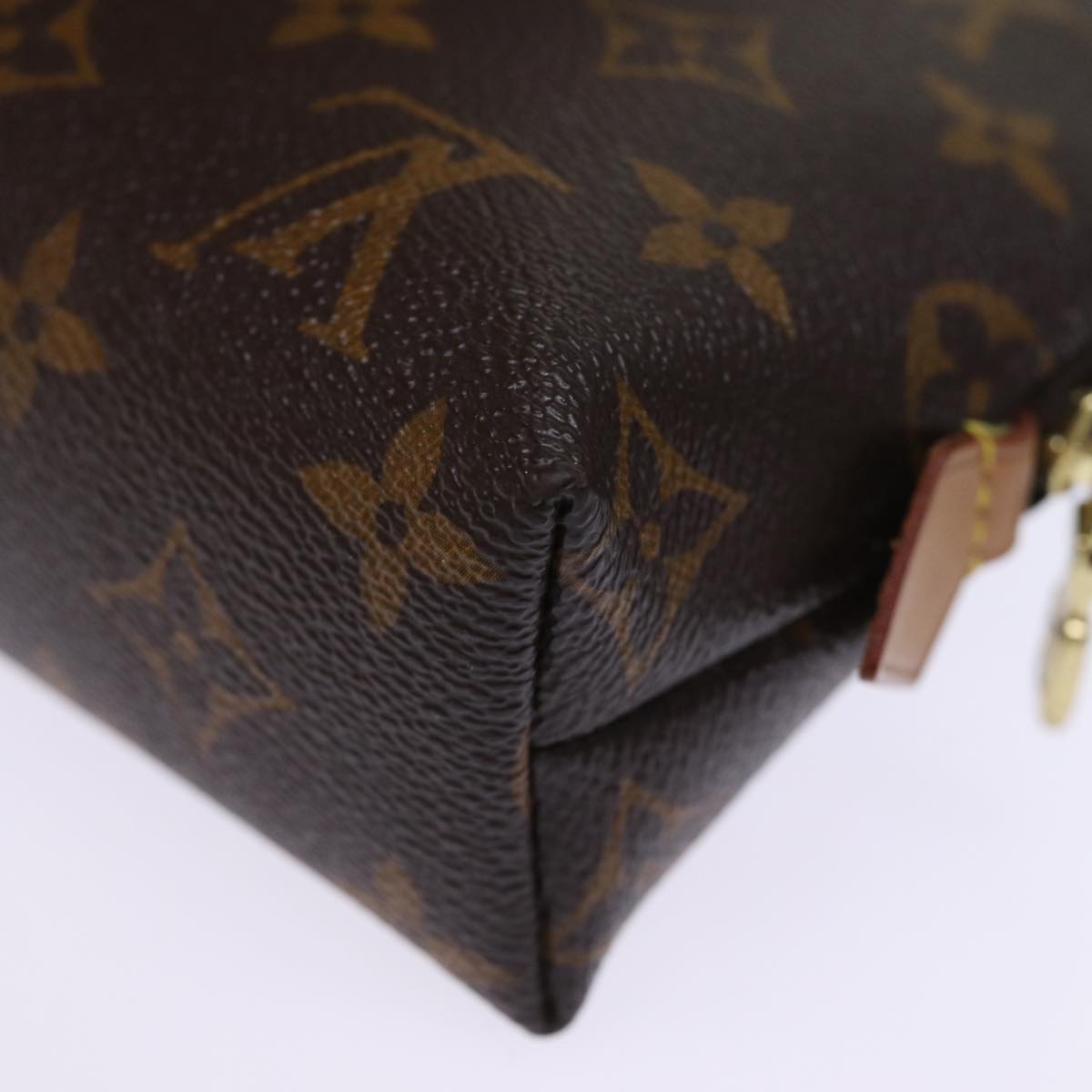 LOUIS VUITTON Monogram Pochette Cosmetic GM Cosmetic Pouch M47353 LV 74319