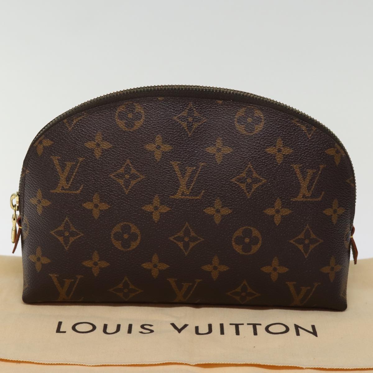 LOUIS VUITTON Monogram Pochette Cosmetic GM Cosmetic Pouch M47353 LV 74319