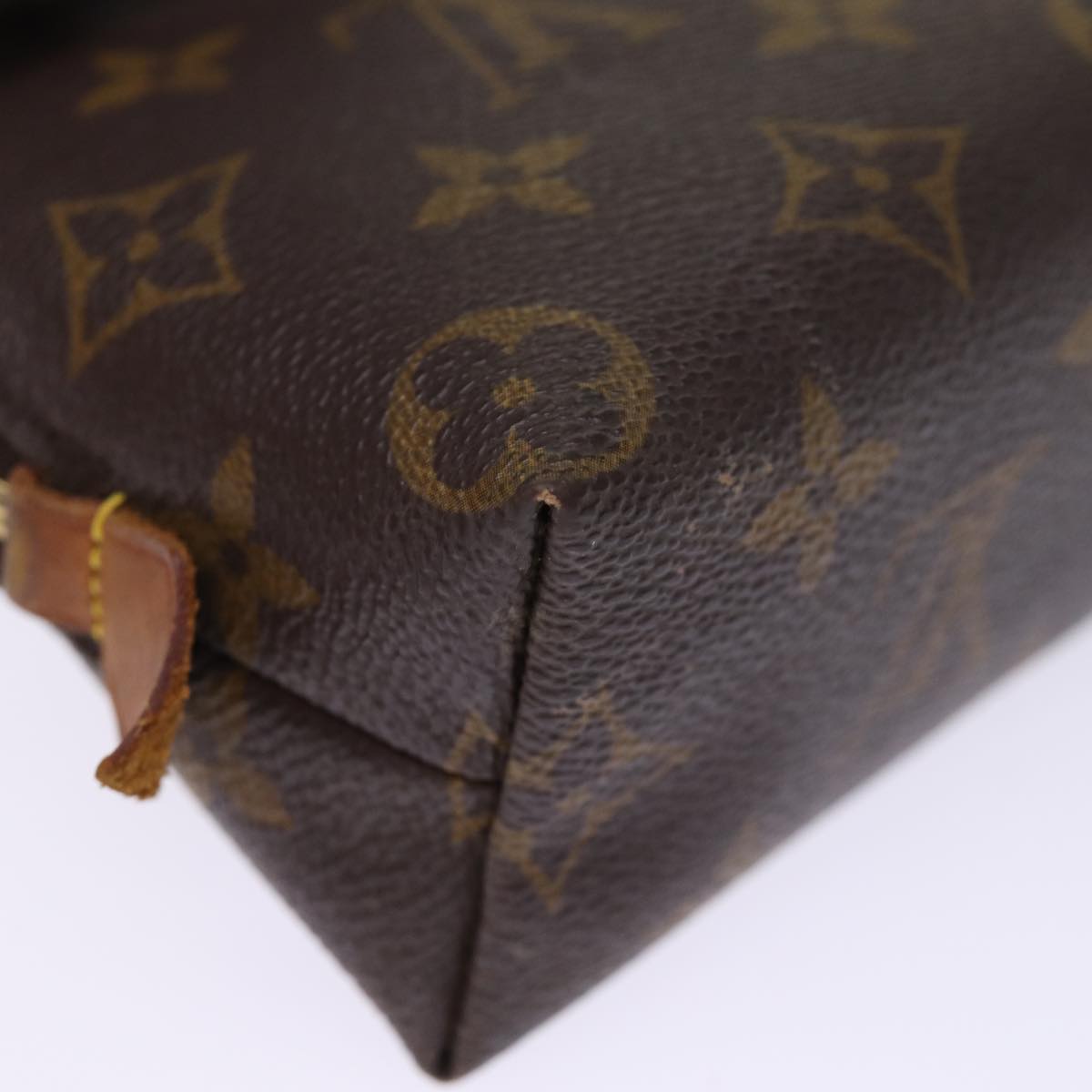 LOUIS VUITTON Monogram Pochette Cosmetic PM Cosmetic Pouch M47515 LV 74320