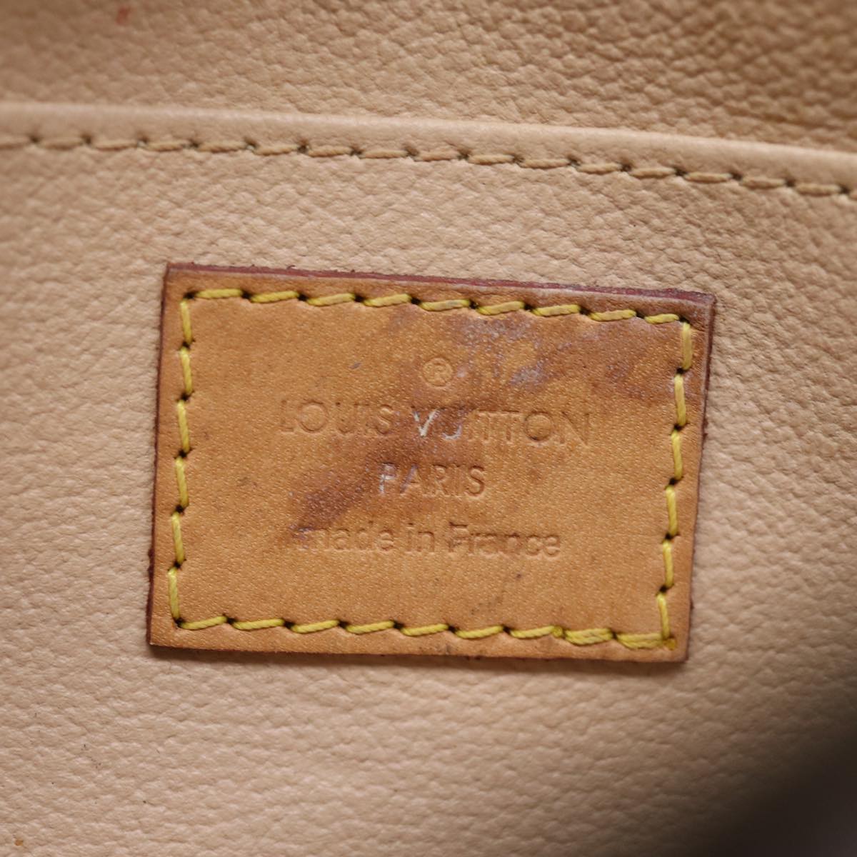 LOUIS VUITTON Monogram Pochette Cosmetic PM Cosmetic Pouch M47515 LV 74320