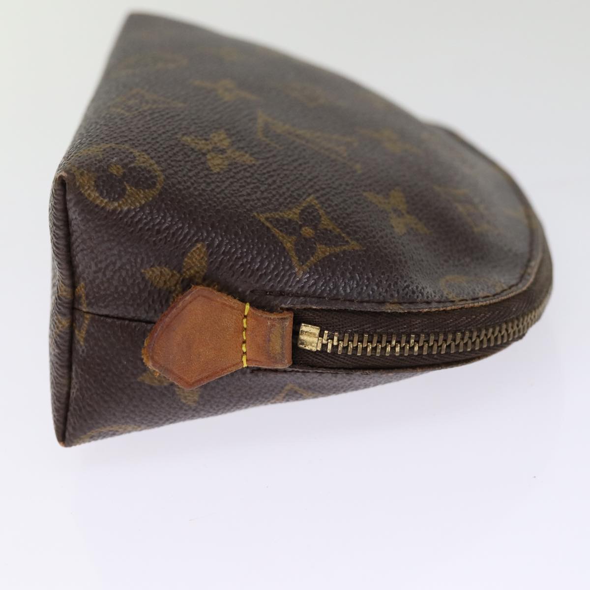 LOUIS VUITTON Monogram Pochette Cosmetic PM Cosmetic Pouch M47515 LV 74320