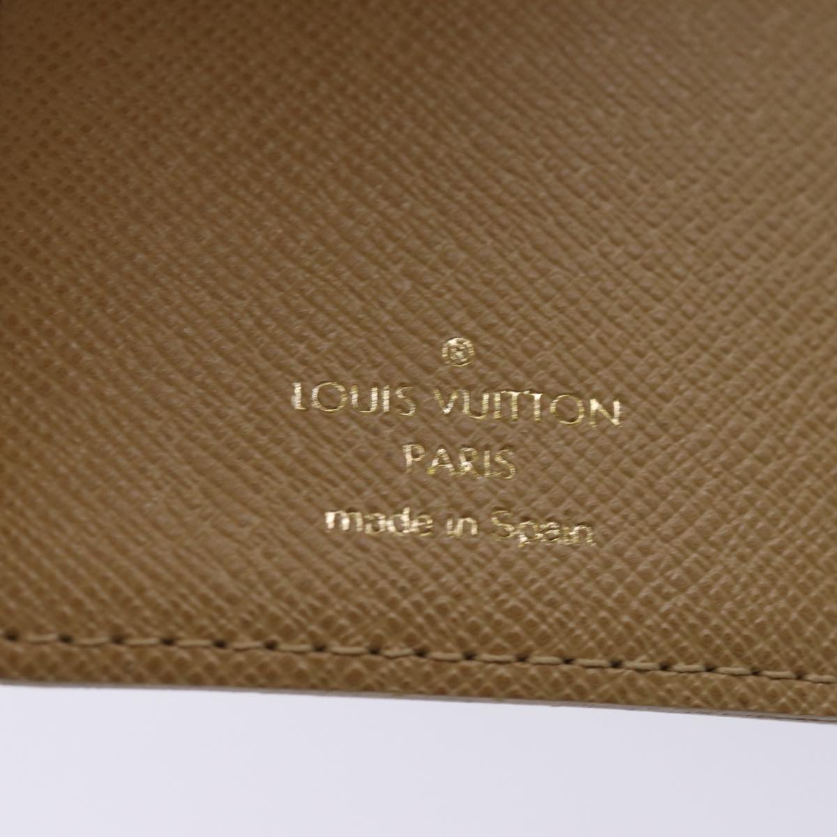LOUIS VUITTON Damier Azur Agenda PM Day Cover Label Collection R21070 74325