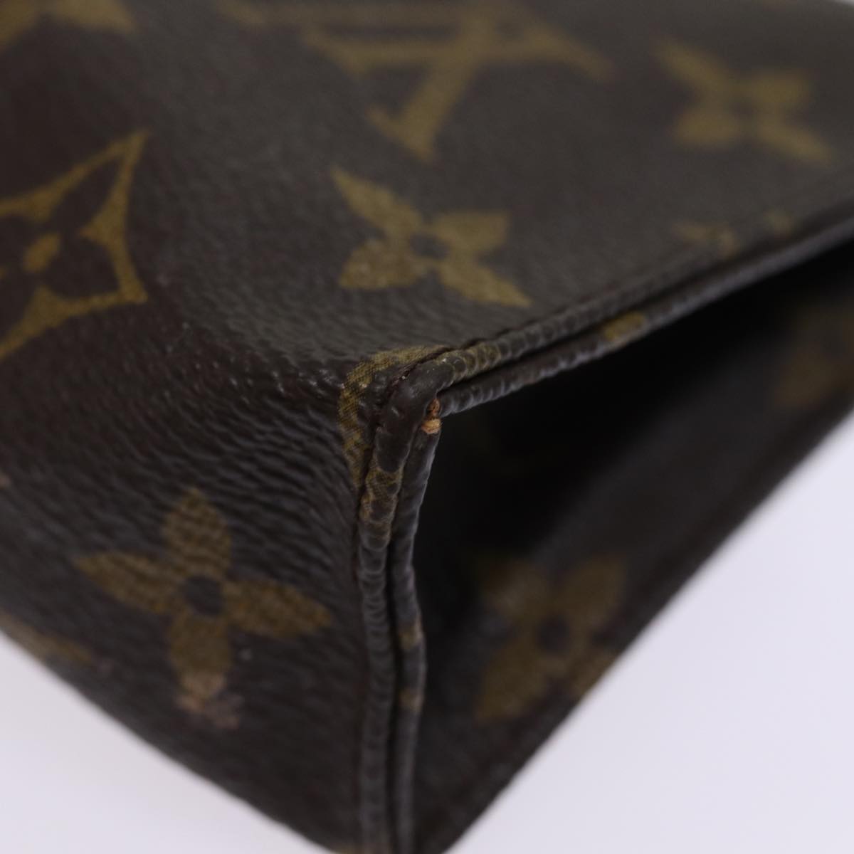 LOUIS VUITTON Monogram Poche Toilette 15 Pouch M47546 LV 74329