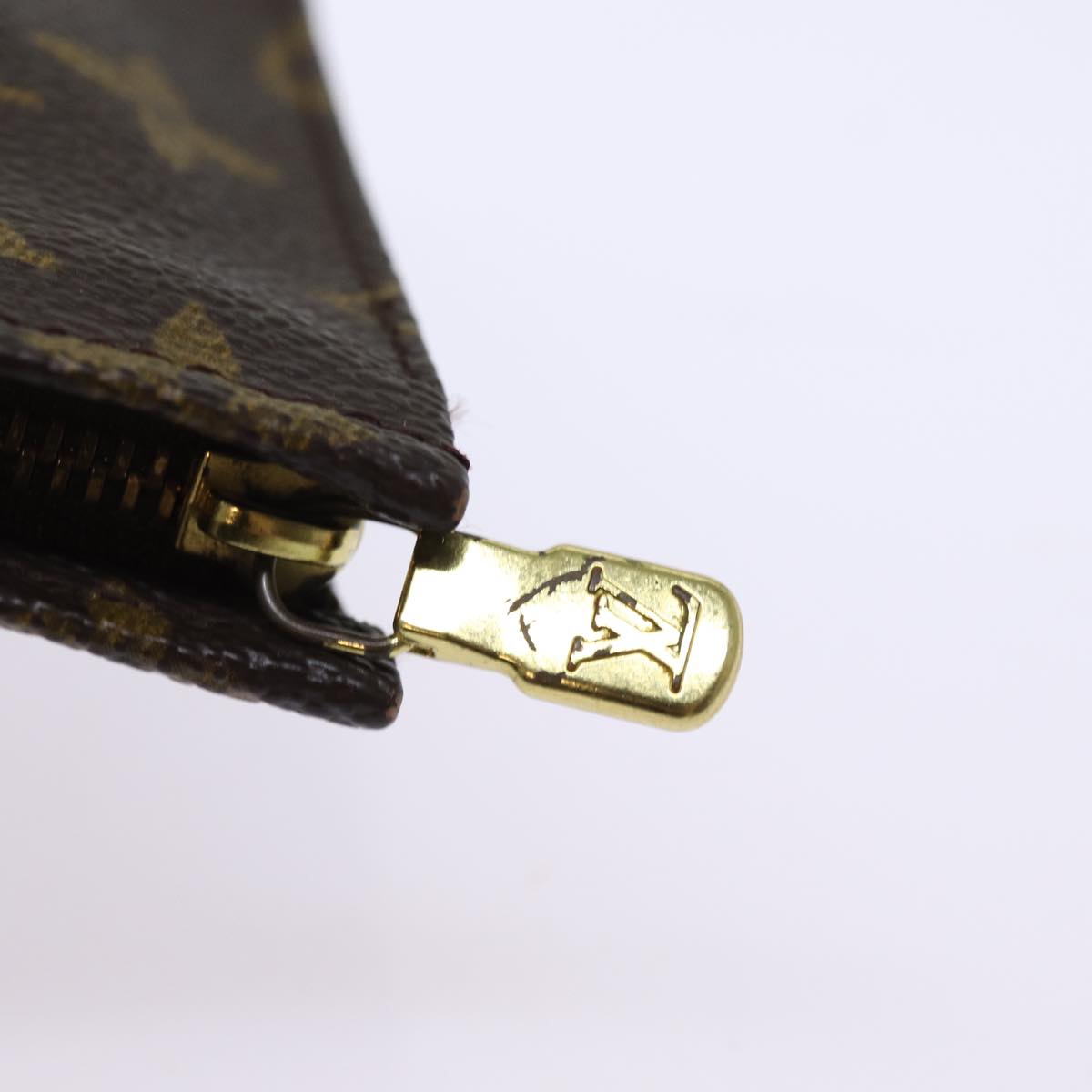 LOUIS VUITTON Monogram Poche Toilette 15 Pouch M47546 LV 74329