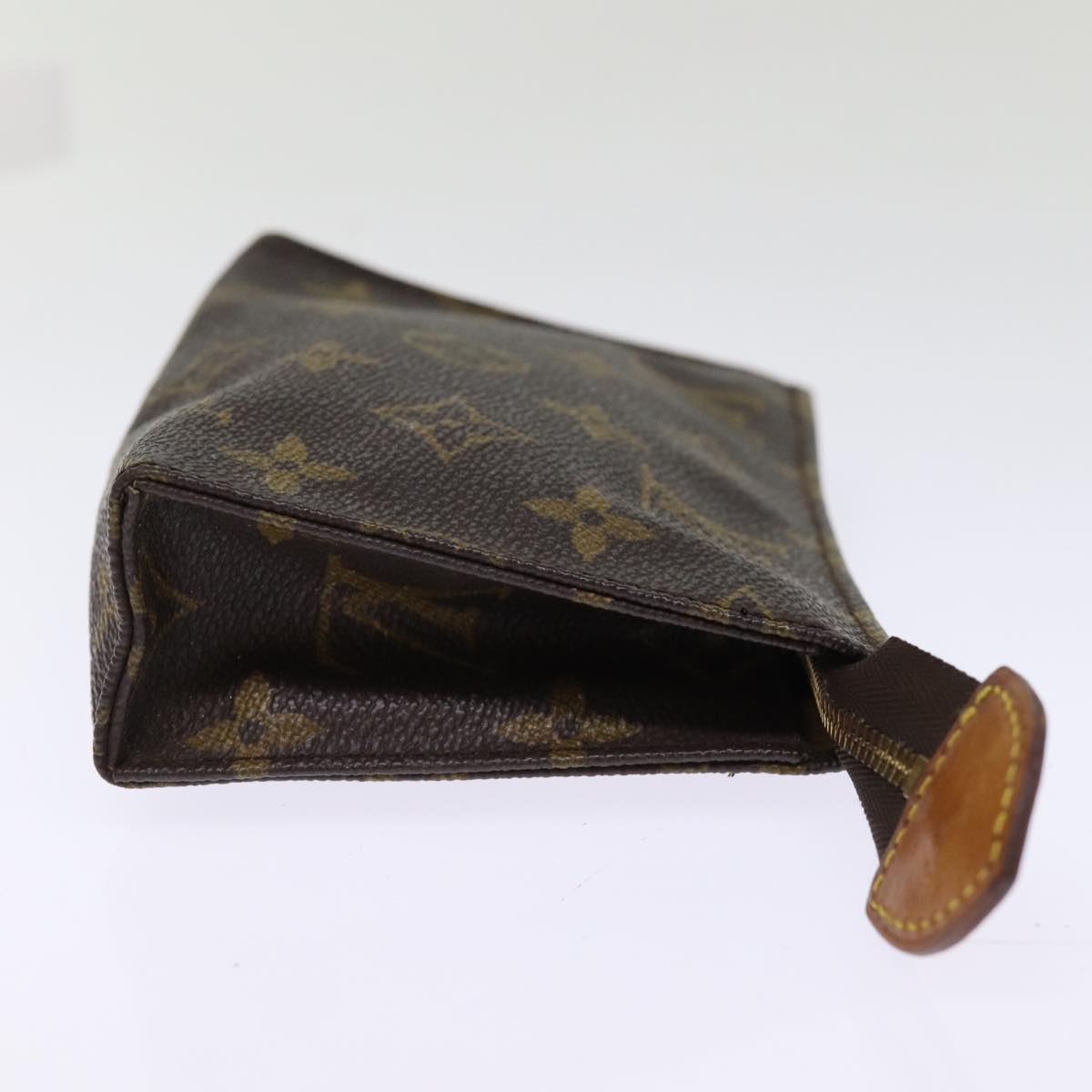 LOUIS VUITTON Monogram Poche Toilette 15 Pouch M47546 LV 74329