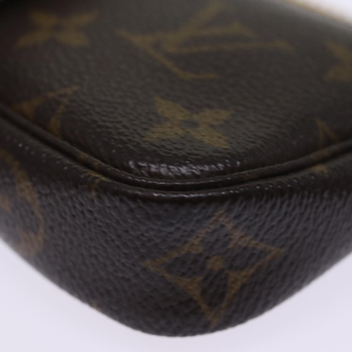 LOUIS VUITTON Monogram Mini Pochette Accessoires Pouch M58009 LV 74330