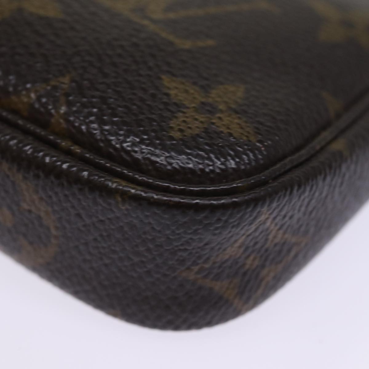 LOUIS VUITTON Monogram Mini Pochette Accessoires Pouch M58009 LV 74330