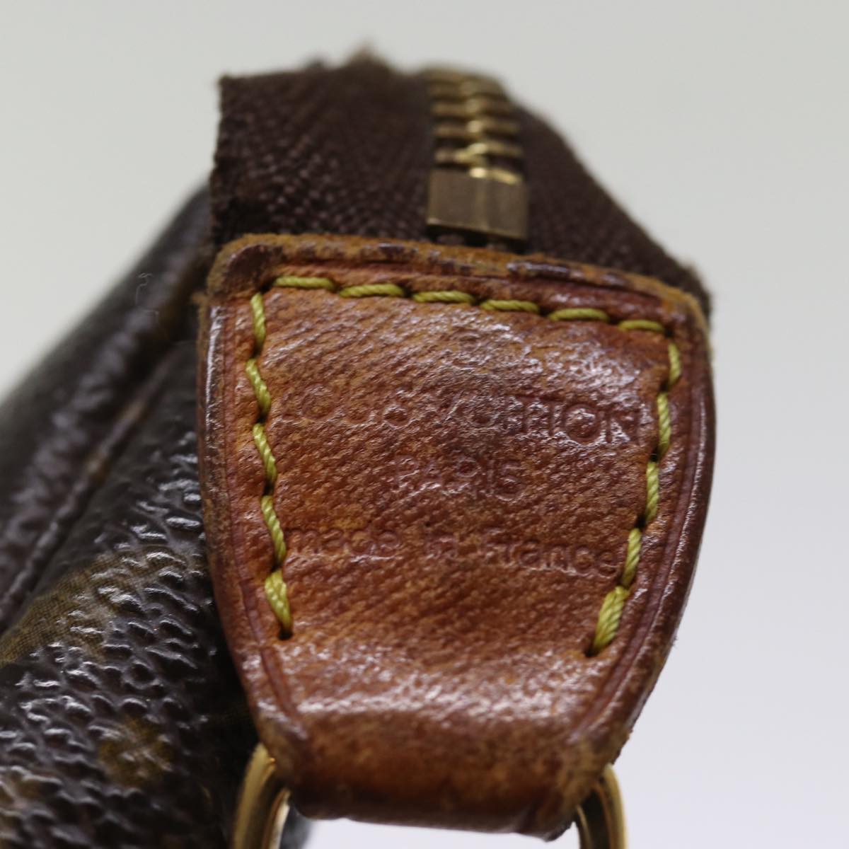 LOUIS VUITTON Monogram Mini Pochette Accessoires Pouch M58009 LV 74330