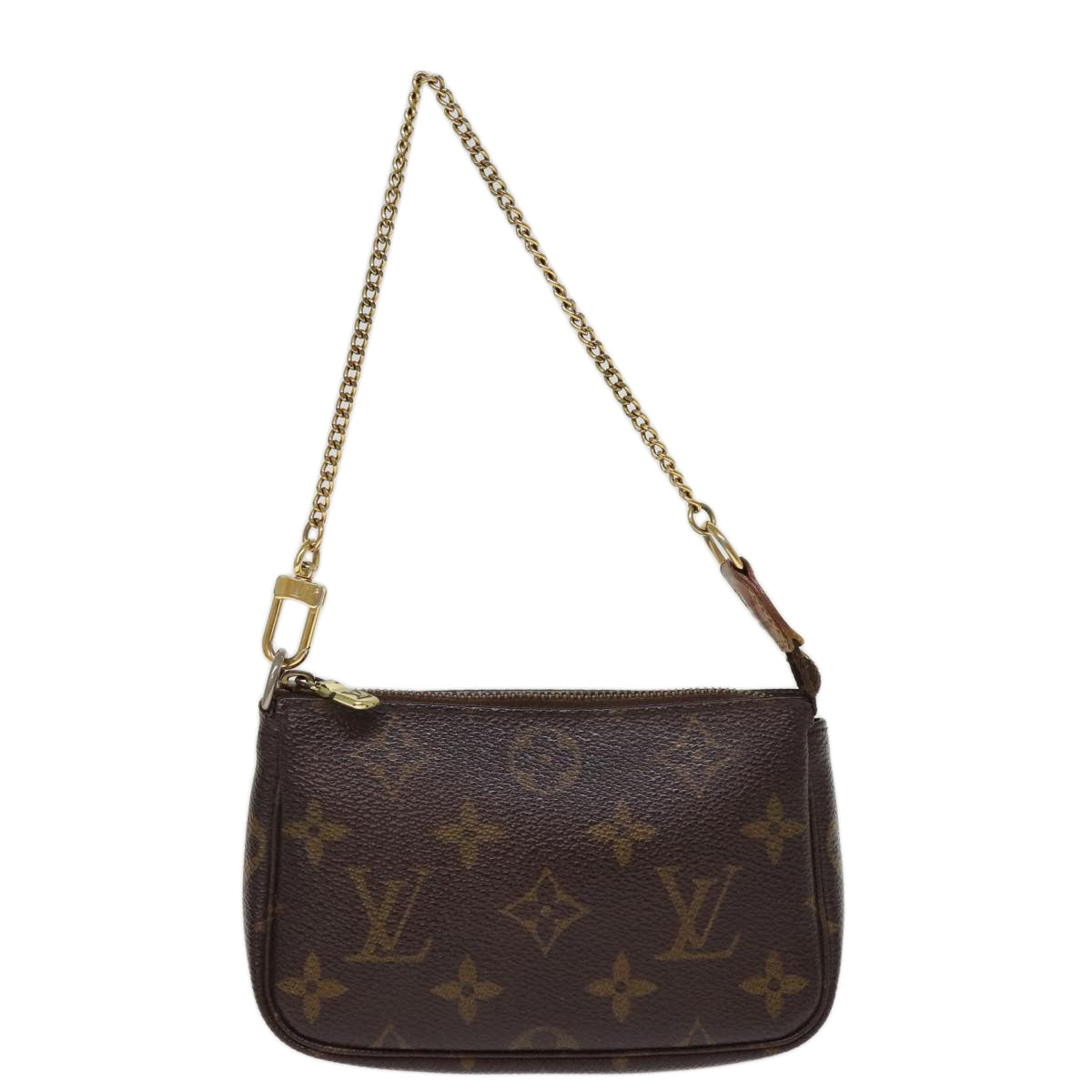LOUIS VUITTON Monogram Mini Pochette Accessoires Pouch M58009 LV 74330