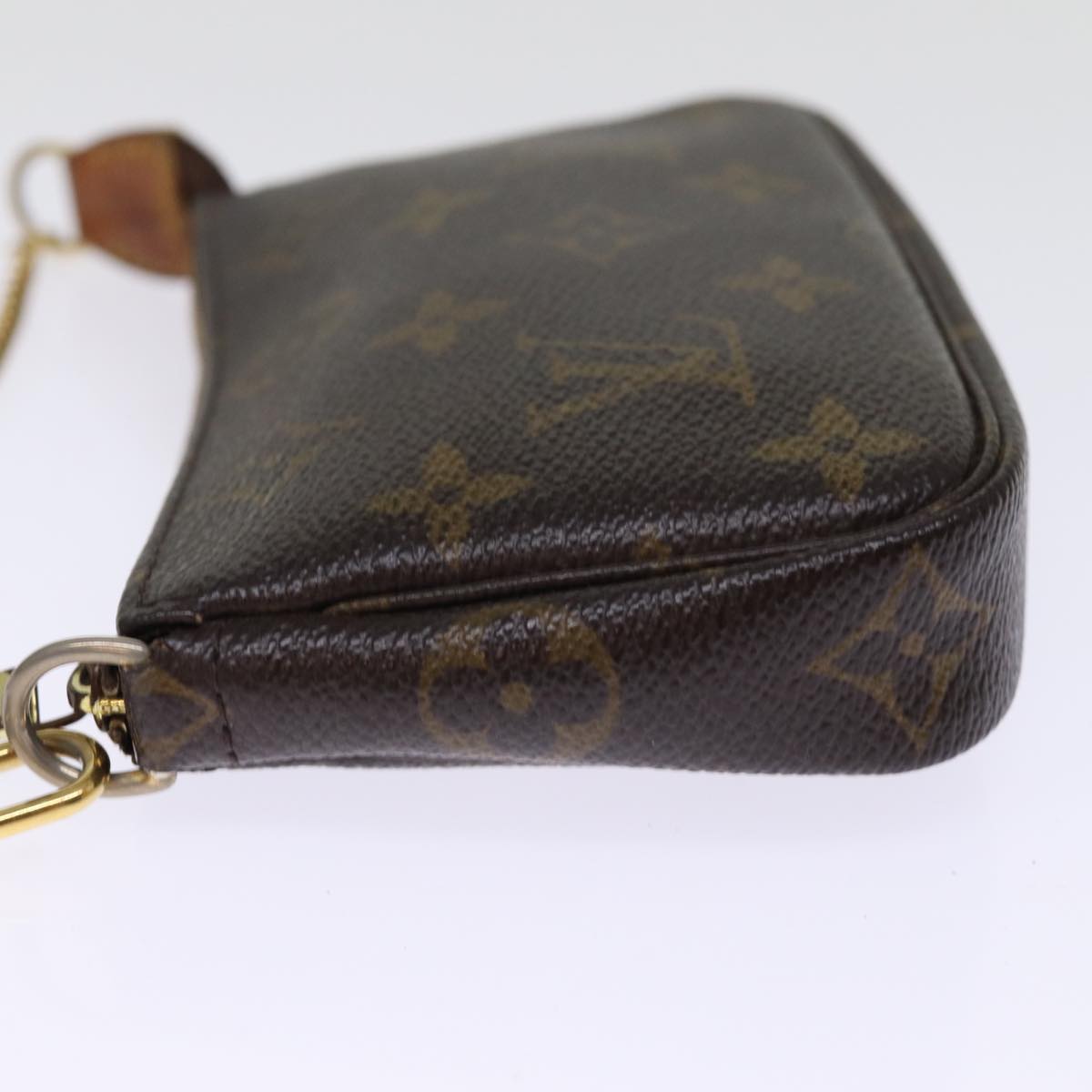 LOUIS VUITTON Monogram Mini Pochette Accessoires Pouch M58009 LV 74330