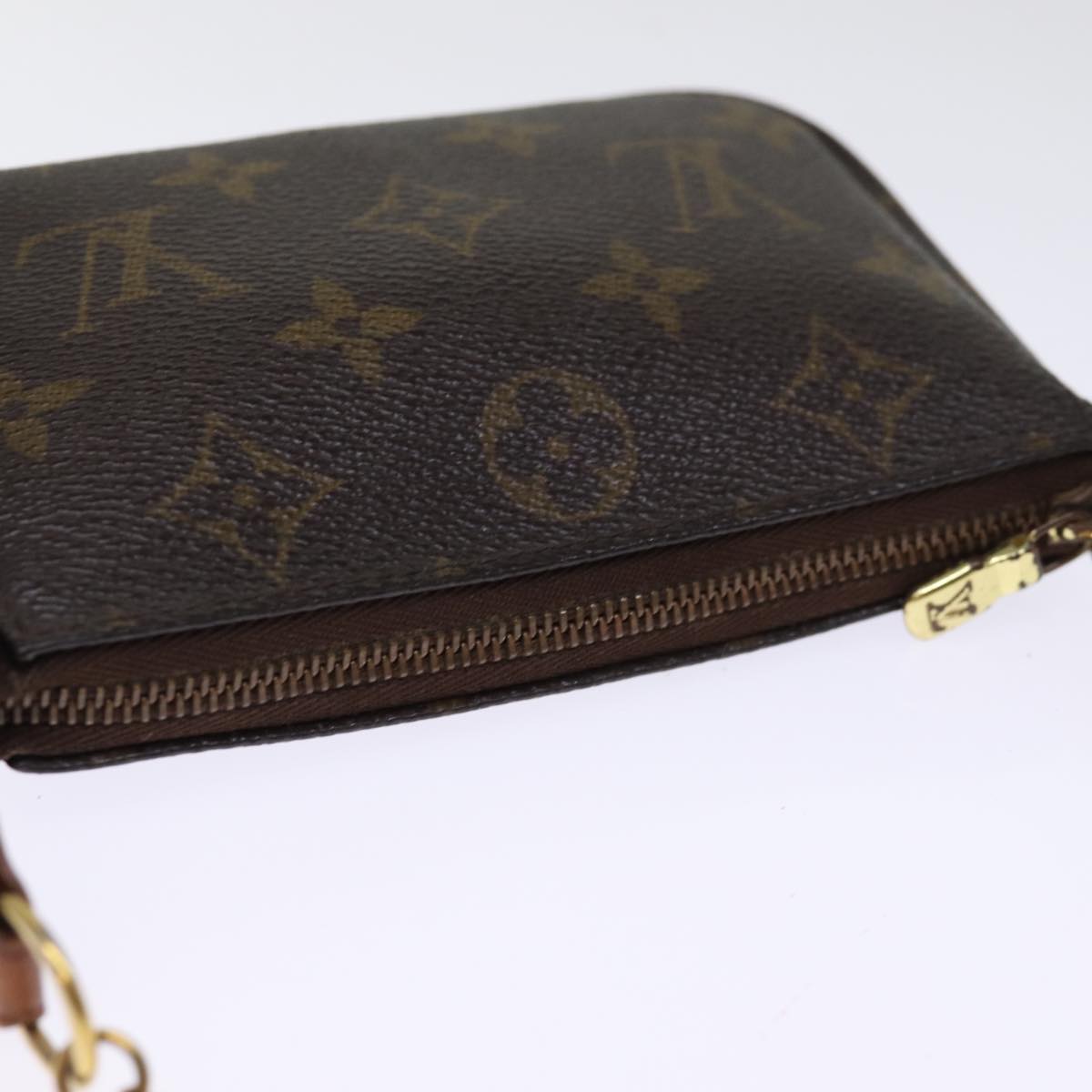 LOUIS VUITTON Monogram Mini Pochette Accessoires Pouch M58009 LV 74330