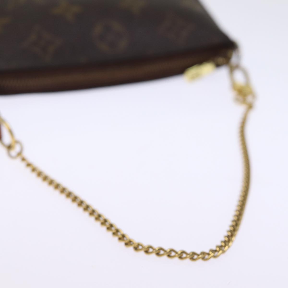 LOUIS VUITTON Monogram Mini Pochette Accessoires Pouch M58009 LV 74330