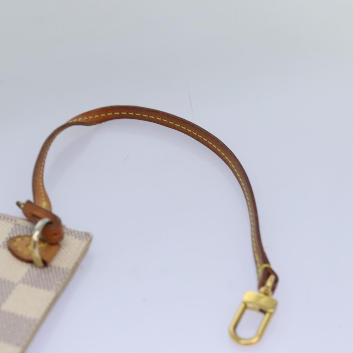 LOUIS VUITTON Damier Azur Neverfull MM Tote Bag N41605 LV 74335