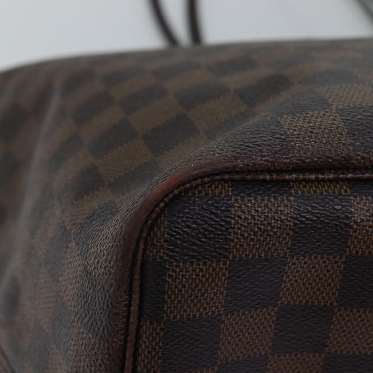 LOUIS VUITTON Damier Ebene Neverfull GM Tote Bag N51106 LV 74337