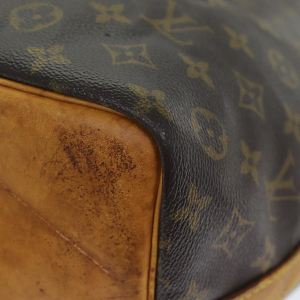 LOUIS VUITTON Monogram Petit Noe Shoulder Bag M42226 LV 74341
