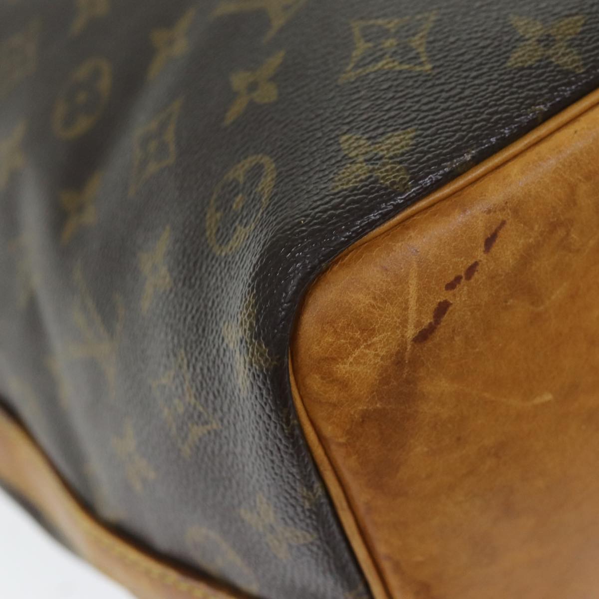 LOUIS VUITTON Monogram Petit Noe Shoulder Bag M42226 LV 74341