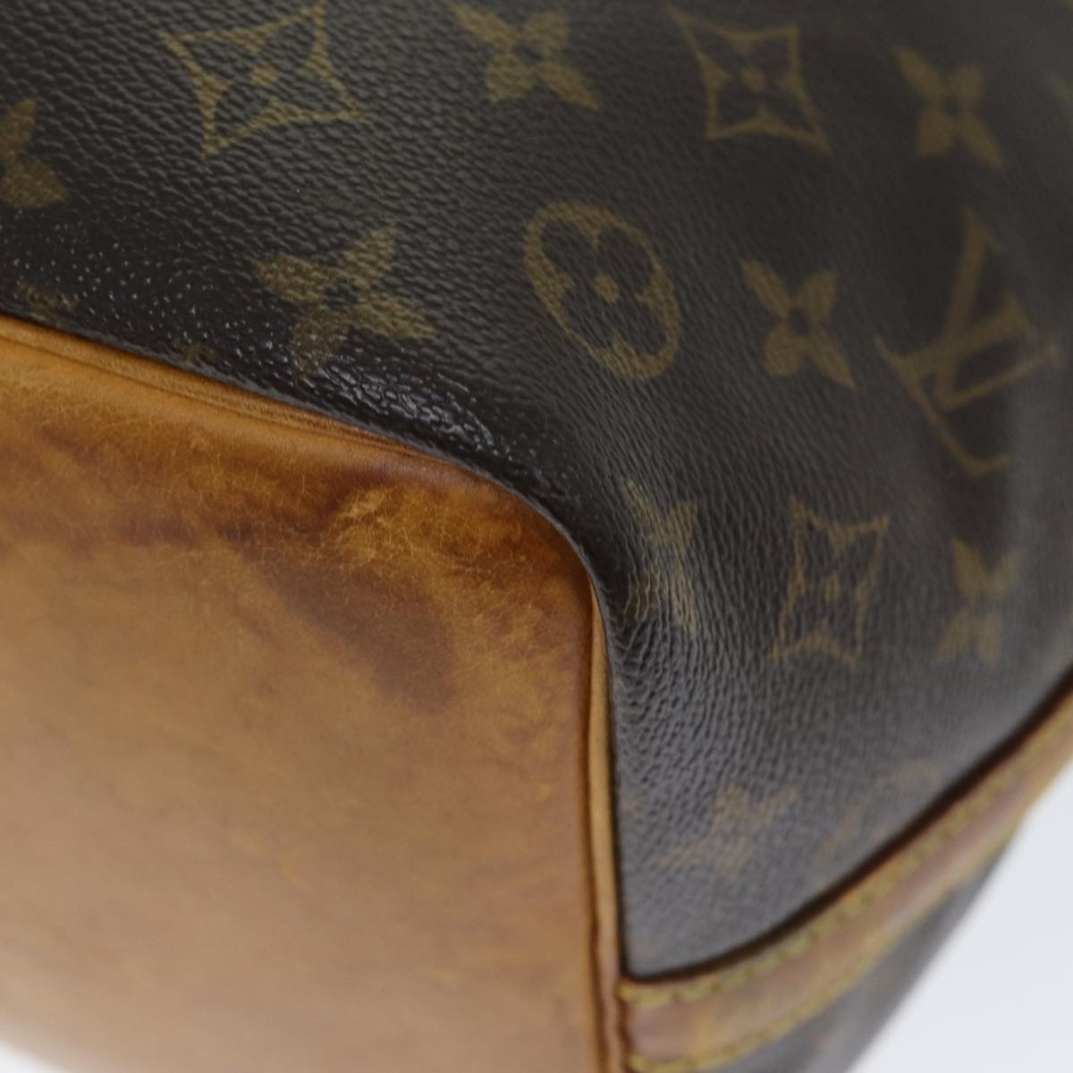LOUIS VUITTON Monogram Petit Noe Shoulder Bag M42226 LV 74341