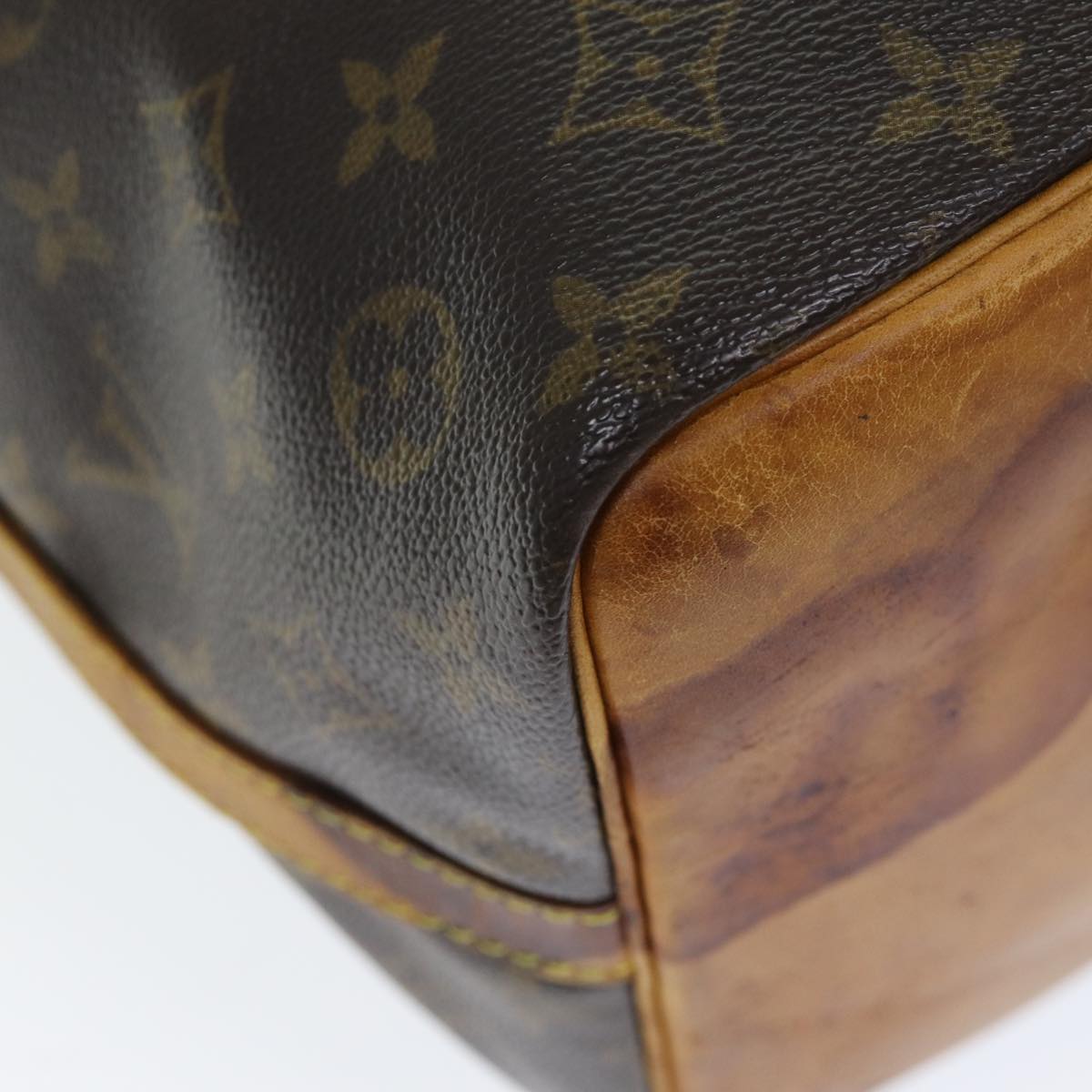 LOUIS VUITTON Monogram Petit Noe Shoulder Bag M42226 LV 74341