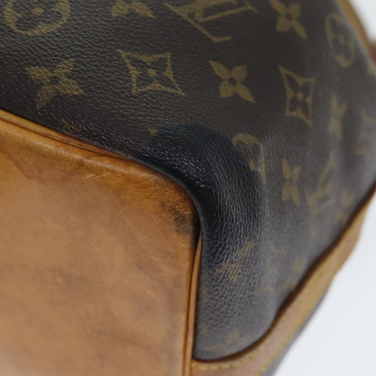 LOUIS VUITTON Monogram Petit Noe Shoulder Bag M42226 LV 74342