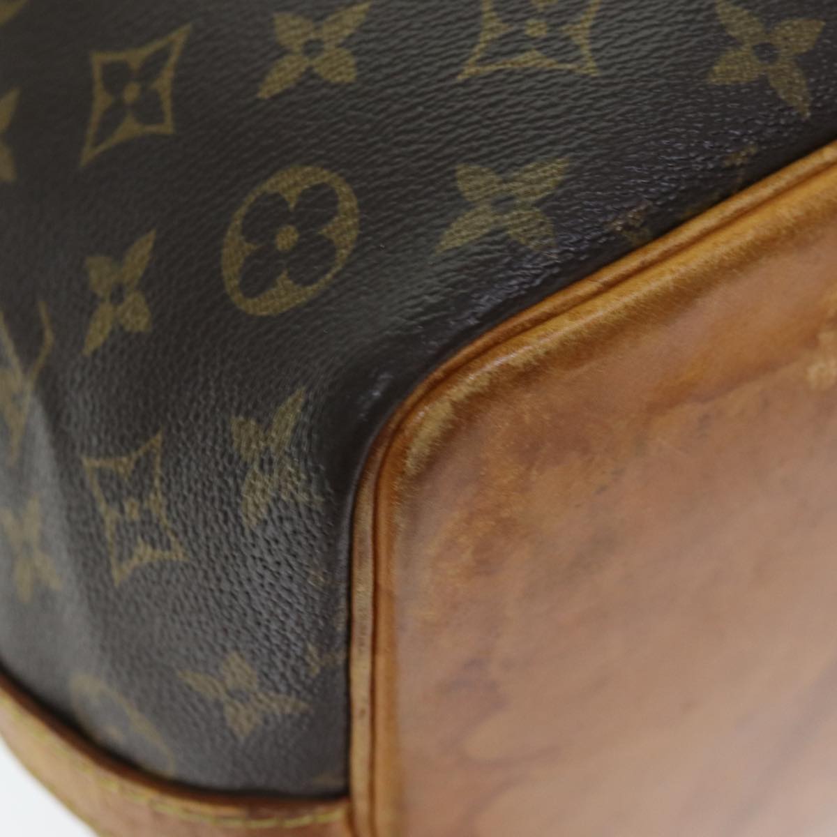 LOUIS VUITTON Monogram Petit Noe Shoulder Bag M42226 LV 74342