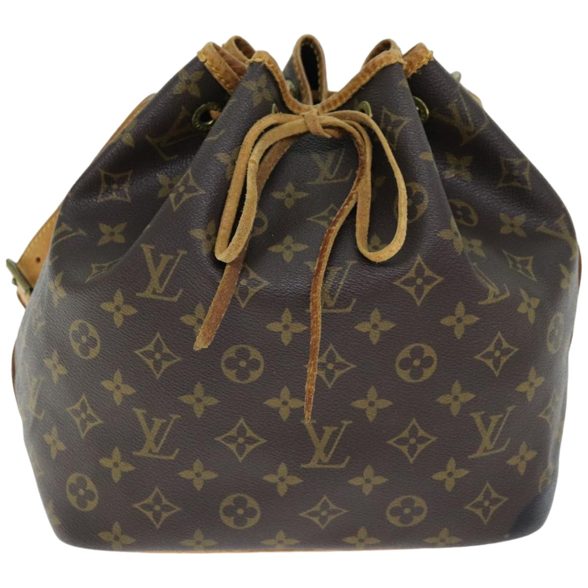LOUIS VUITTON Monogram Petit Noe Shoulder Bag M42226 LV 74342