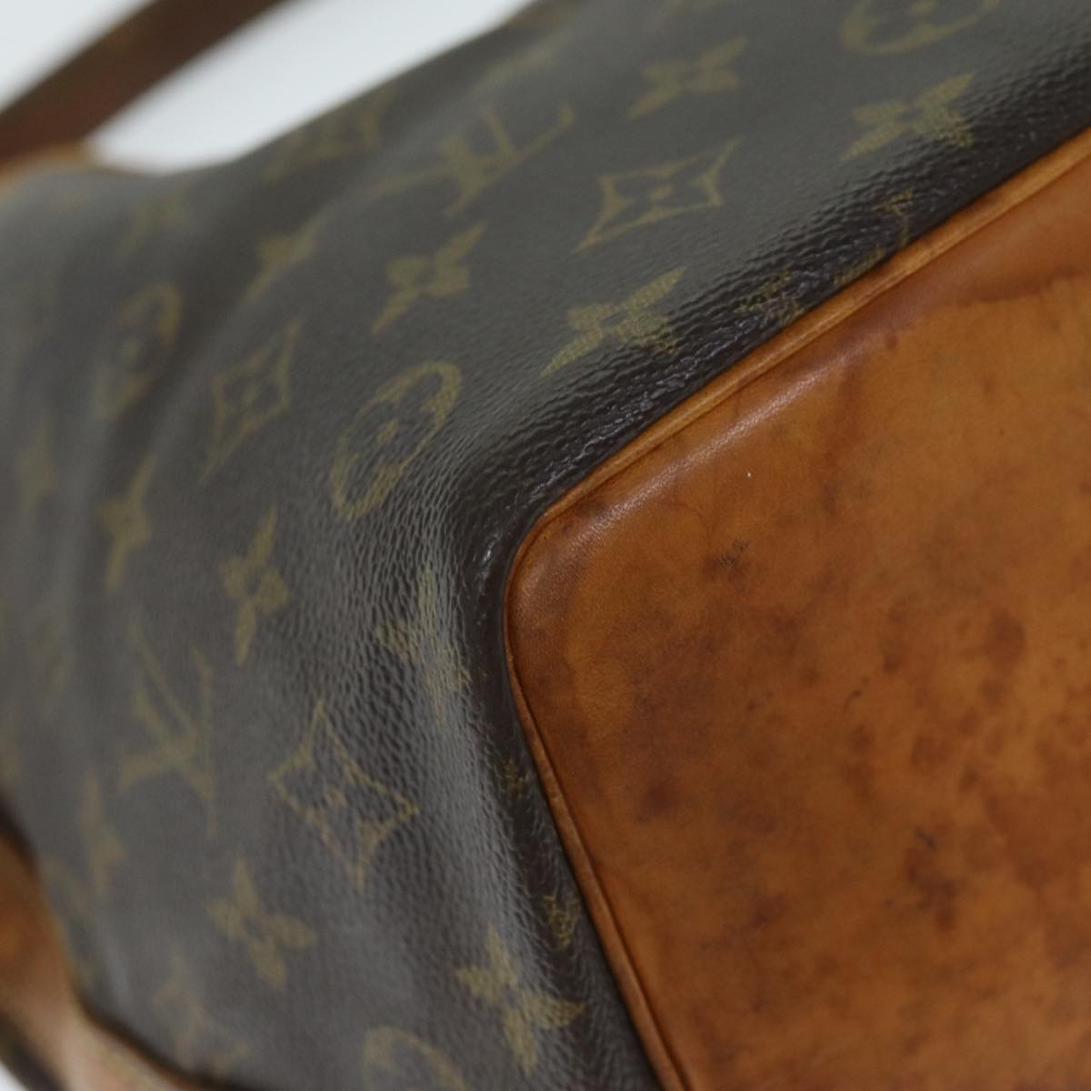 LOUIS VUITTON Monogram Petit Noe Shoulder Bag M42226 LV 74343