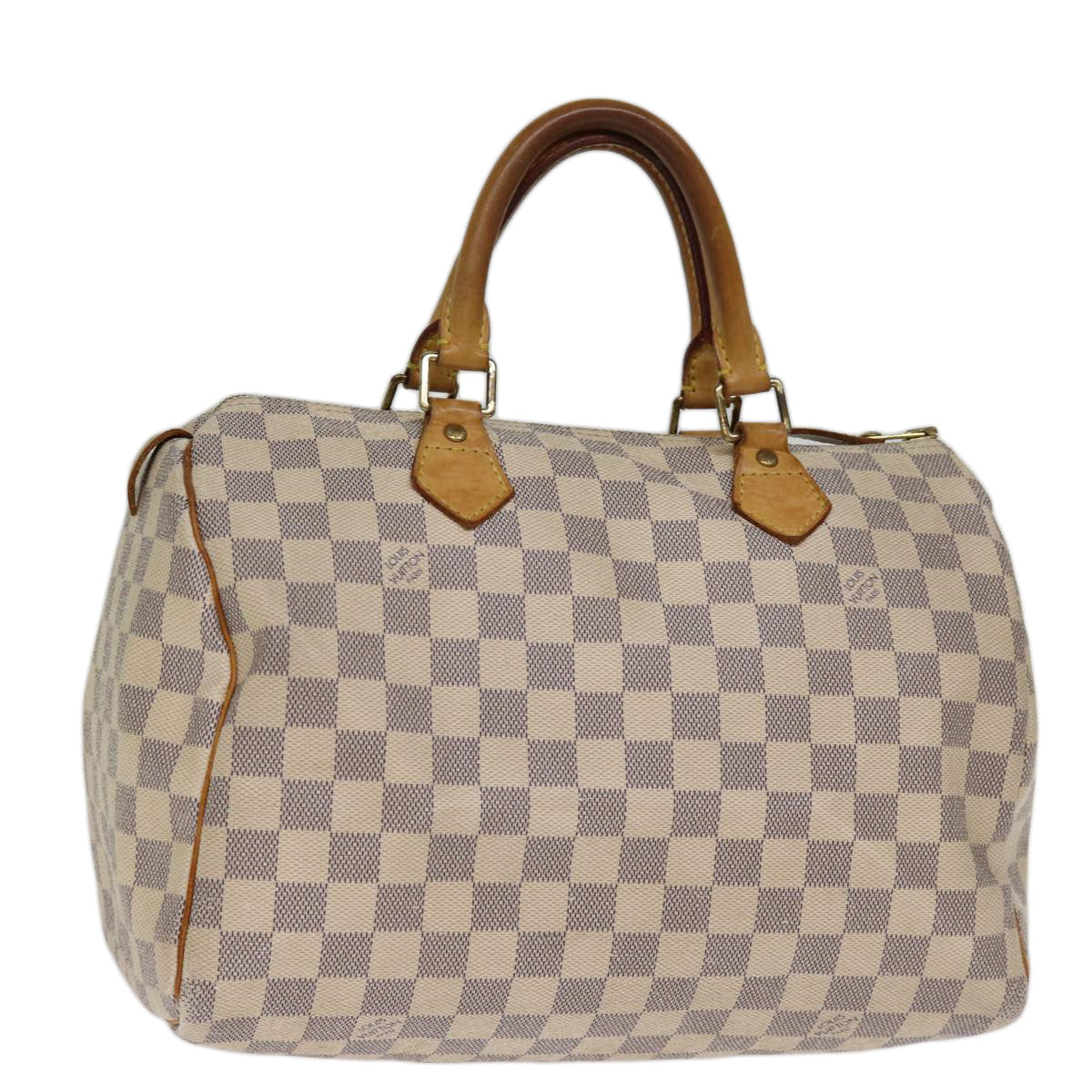 LOUIS VUITTON Damier Azur Speedy 30 Hand Bag N41533 LV 74345