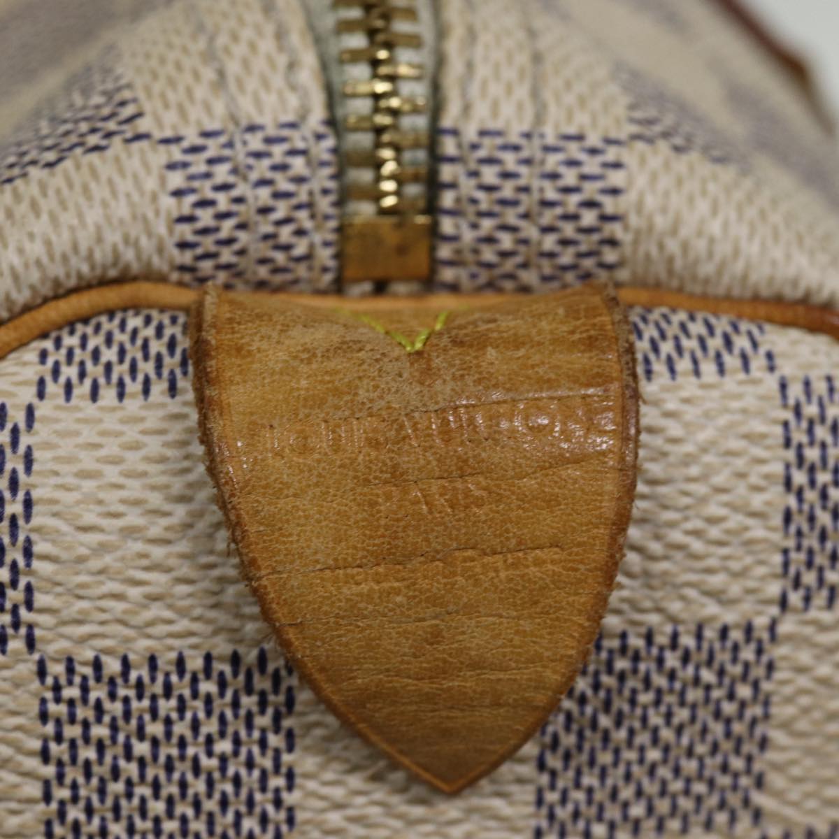 LOUIS VUITTON Damier Azur Speedy 30 Hand Bag N41533 LV 74345