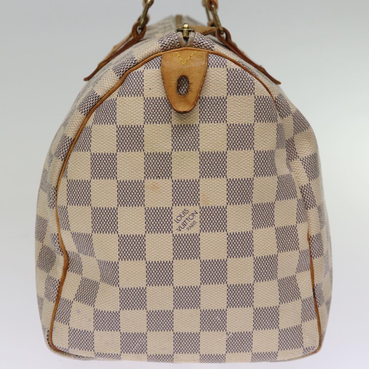 LOUIS VUITTON Damier Azur Speedy 30 Hand Bag N41533 LV 74345