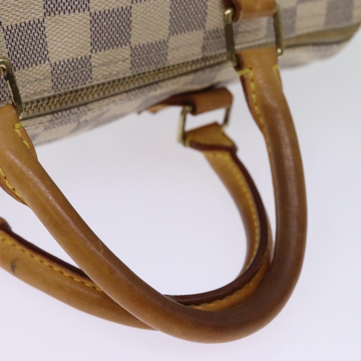 LOUIS VUITTON Damier Azur Speedy 30 Hand Bag N41533 LV 74345