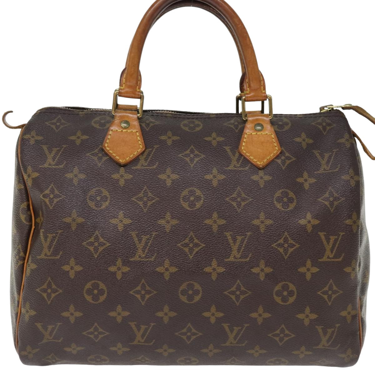 LOUIS VUITTON Monogram Speedy 30 Hand Bag M41526 LV 74346